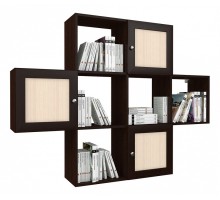 Полка книжная Мебелайн-4
