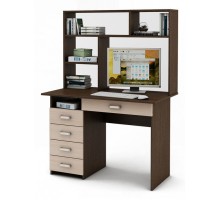 Стол компьютерный Лайт-4Я СН