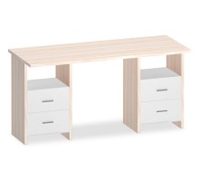 Стол компьютерный Домино Lite СКЛ-Прям150+2ТЯЛ КБЕ