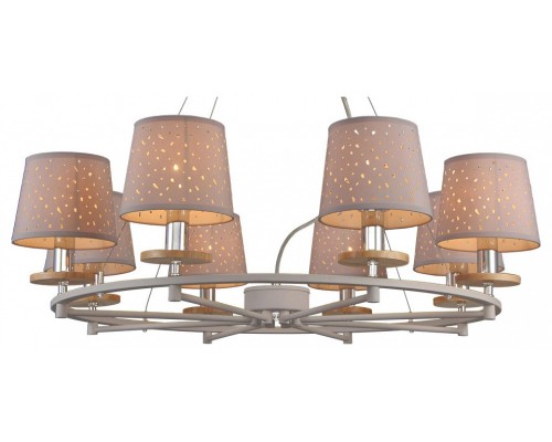 Подвесная люстра Natali Kovaltseva Lisbon LISBON 81055-8C SATIN WHITE