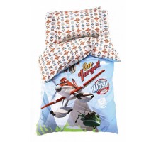 Постельное белье полутораспальное Самолеты