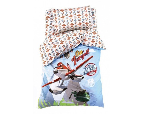 Постельное белье полутораспальное Самолеты