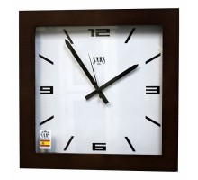 Настенные часы (45x45 см) Sars 0195 Dark Walnut