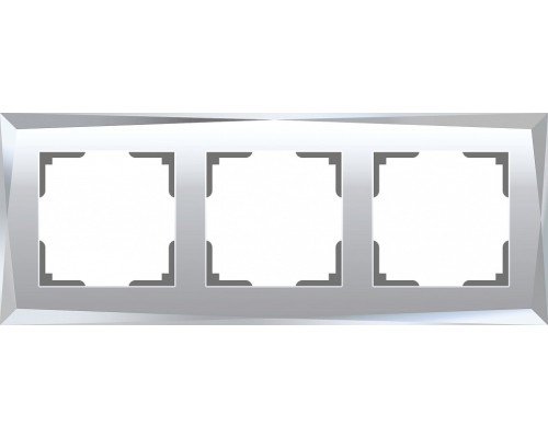 Рамка на 3 поста Werkel Diamant 1 WL08-Frame-03