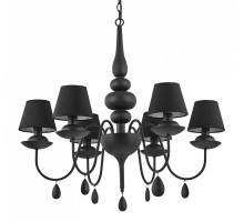 Подвесная люстра Ideal Lux Blanche BLANCHE SP6 NERO