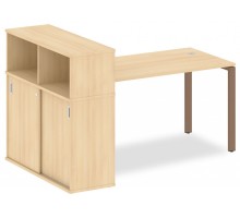 Стол письменный Metal System БП.РС-СШК-3.3 Т