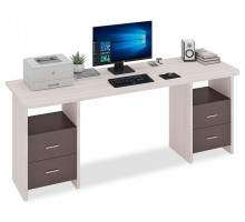 Стол письменный Домино Lite СКЛ-Прям190Р+2ТЯЛ