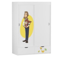 Шкаф-купе Простоквашино Скандинавик