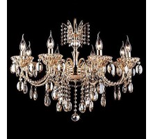 Подвесная люстра Eurosvet Reinis 10025/8 золото/тонированный хрусталь Strotskis
