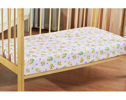 Простыня на резинке детская (60х120х20 см) MD 26
