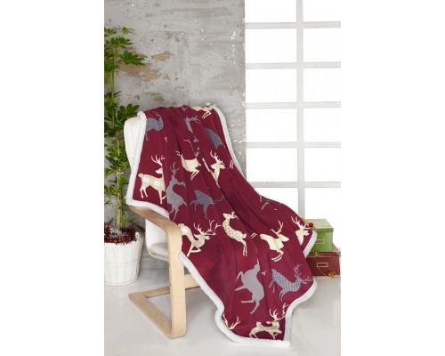 Плед (130x160 см) Crimson