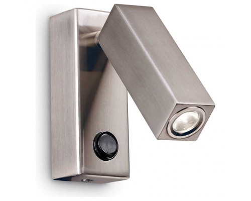 Бра Ideal Lux Page PAGE AP SQUARE NICKEL