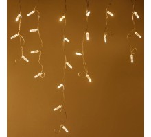 Бахрома световая [2.4x0.6 м] Edge ARD-EDGE-CLASSIC-2400x600-CLEAR-88LED-FLASH WARM (230V, 6W)