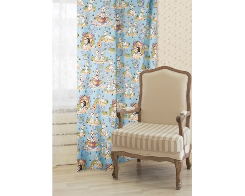 Портьера (120x300 см) 2шт. Dalmatiens