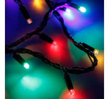 Гирлянда нить [10 м] String ARD-STRING-PRO-10000-BLACK-100LED-LIVE RGB (230V, 7W)