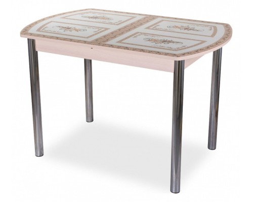 Стол обеденный Танго ПО-1 со стеклом