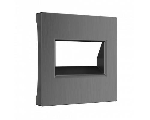 Накладка для розетки Еthernet RJ-45 Werkel графит рифленый WL04-RJ45+RJ45-CP (графит рифленый)