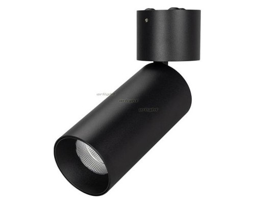 Светильник на штанге Arlight SP-POLO-SURFACE-FLAP-R65-8W-White5000 (BK-BK, 40 deg) 027536