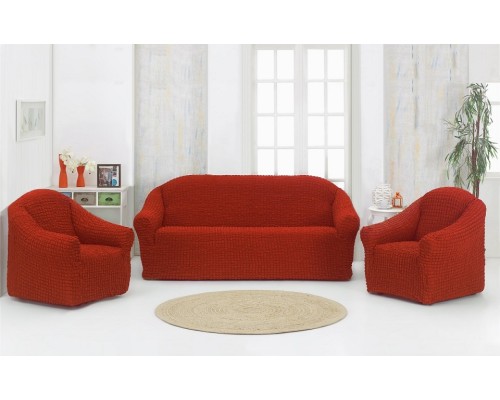 Набор чехлов для дивана и кресел (210x70x70 см) 1780/CHAR