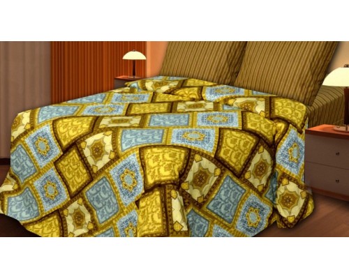 Постельное белье полутораспальное Старое золото