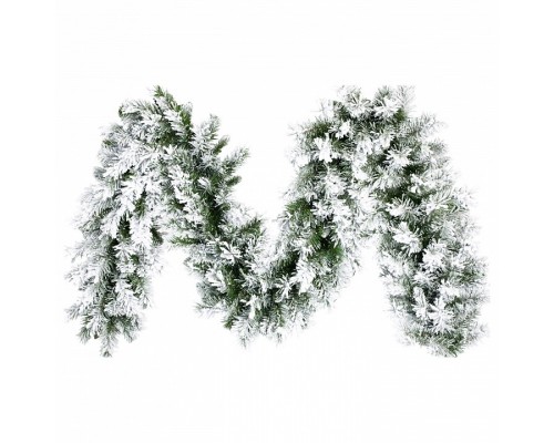 Гирлянда хвойная Атлантида заснеженная 74381