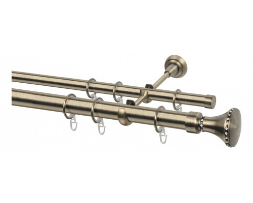 Карниз (320 см) Юла со стразами