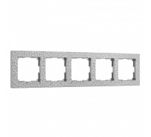 Рамка на 5 постов Werkel Hammer W0052406 (серебряный)