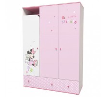 Шкаф платяной Polini kids Disney baby трехсекционный