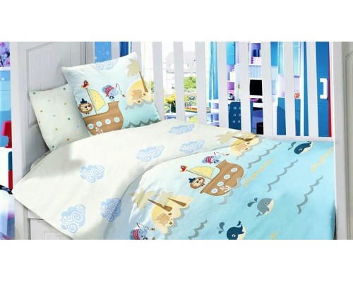 Постельное белье детское Маленькие Пираты