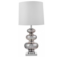 Настольная лампа декоративная LUMINA DECO Briston LDT 303 CHR+WT