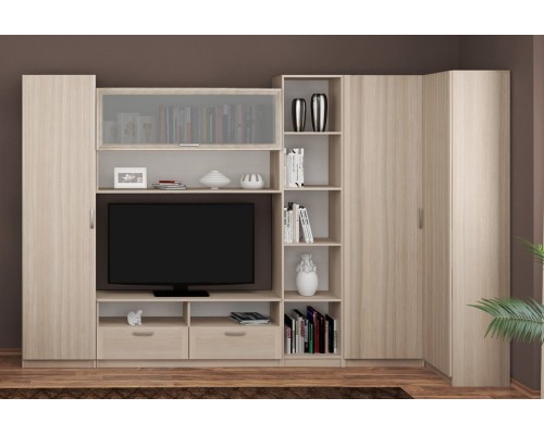 Стенка для гостиной Лотос 2