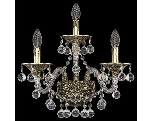 Бра Bohemia Ivele Crystal 1610 16109B/2+1/165/XL GB