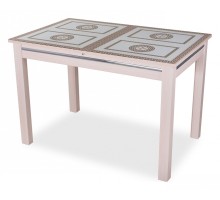 Стол обеденный Вальс-1 со стеклом