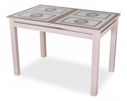 Стол обеденный Вальс-1 со стеклом