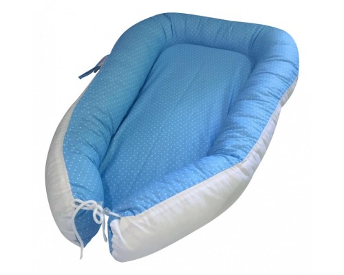 Подушка для новорожденных (30х60 см) Горошек