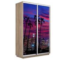 Шкаф-купе Экспресс Фото дуо 1014 1200x600x2200