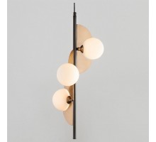 Подвесная люстра Eurosvet Futura 50143/3 золото/черный