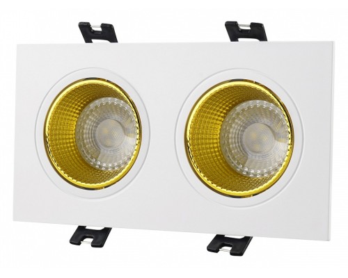 Встраиваемый светильник Denkirs DK3020WYE DK3072-WH+YE