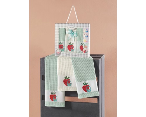 Набор из 3 полотенец для кухни (45x65 см) Panier