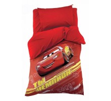 Постельное белье полутораспальное Тачки