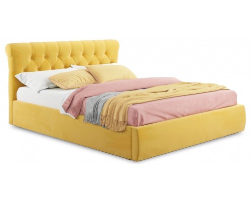 Кровать двуспальная Ameli 2000x1600 с матрасом PROMO B COCOS