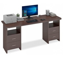 Стол письменный Домино Lite СКЛ-Прям180Р+2ТЯЛ