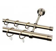 Карниз (280 см) Комплектный Золото антик