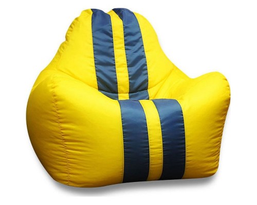 Кресло-мешок Спорт желтое