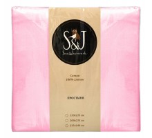 Простыня евростандарт S&J S