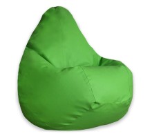 Кресло-мешок Зеленая ЭкоКожа L