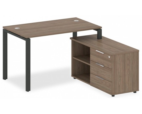 Стол письменный Metal System БП.РС-СТС-2.2 (R)