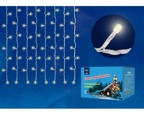 Занавес световой Uniel ULD-C1515 ULD-C1515-160/DTA WARM WHITE IP20