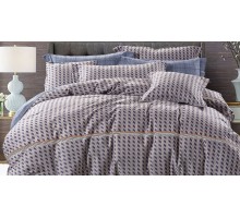 Постельное белье евростандарт Satin de Luxe Ромбикус