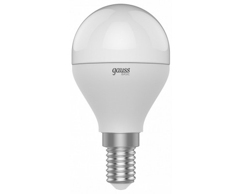 Лампа светодиодная Gauss Basic E14 7.5Вт 4100K 1053128